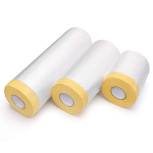 Pre-Taped Masking Film for Automotive Painting and Household Protection