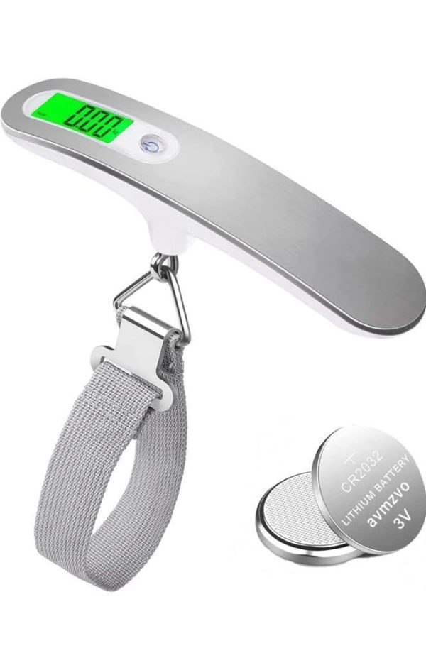 Metal Luggage Weighing Scale - SILVER-SCALE