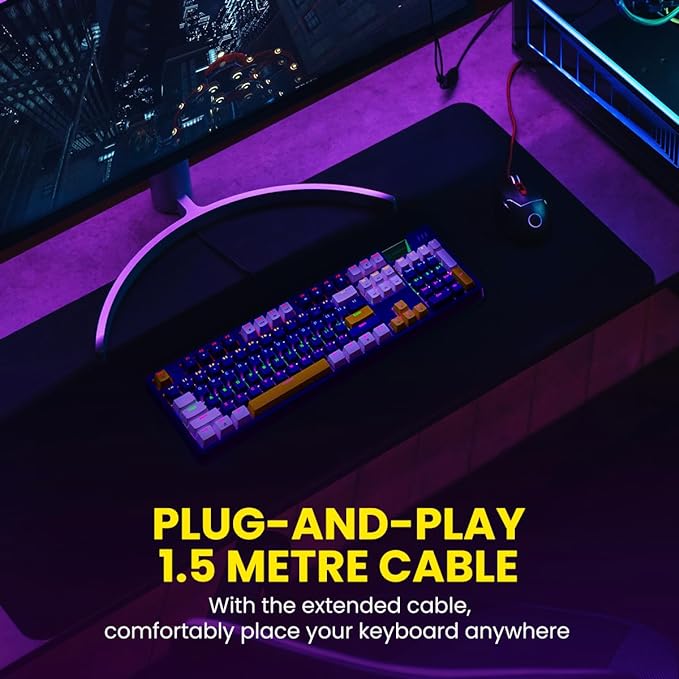 Portronics K2 Mechanical Gaming Keyboard spinnyshop