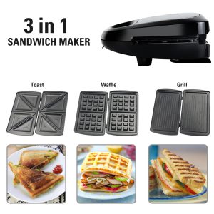 3-in-1 Sandwich Maker