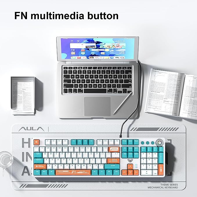 AULA F2088Pro Mechanical keyboard spinnyshop